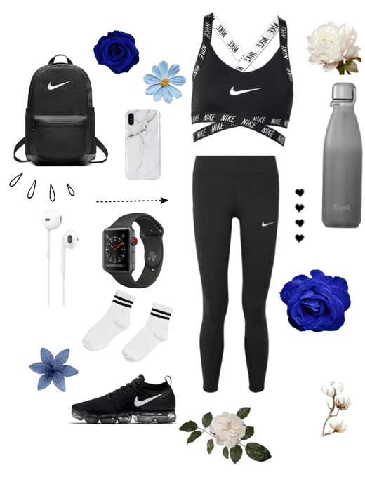 sport outfit 💙🖤