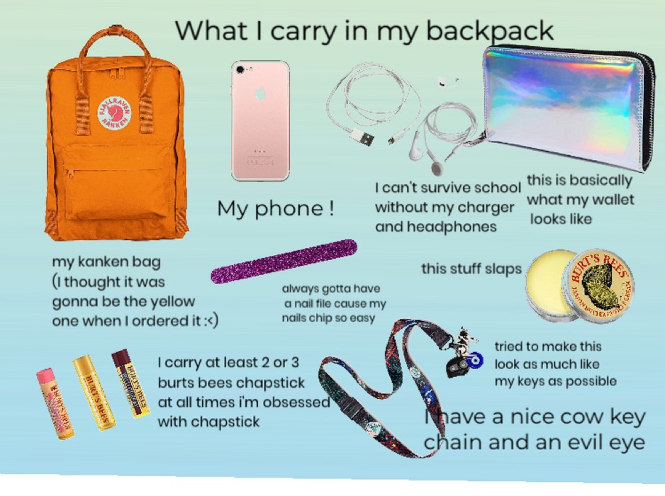 my backpack