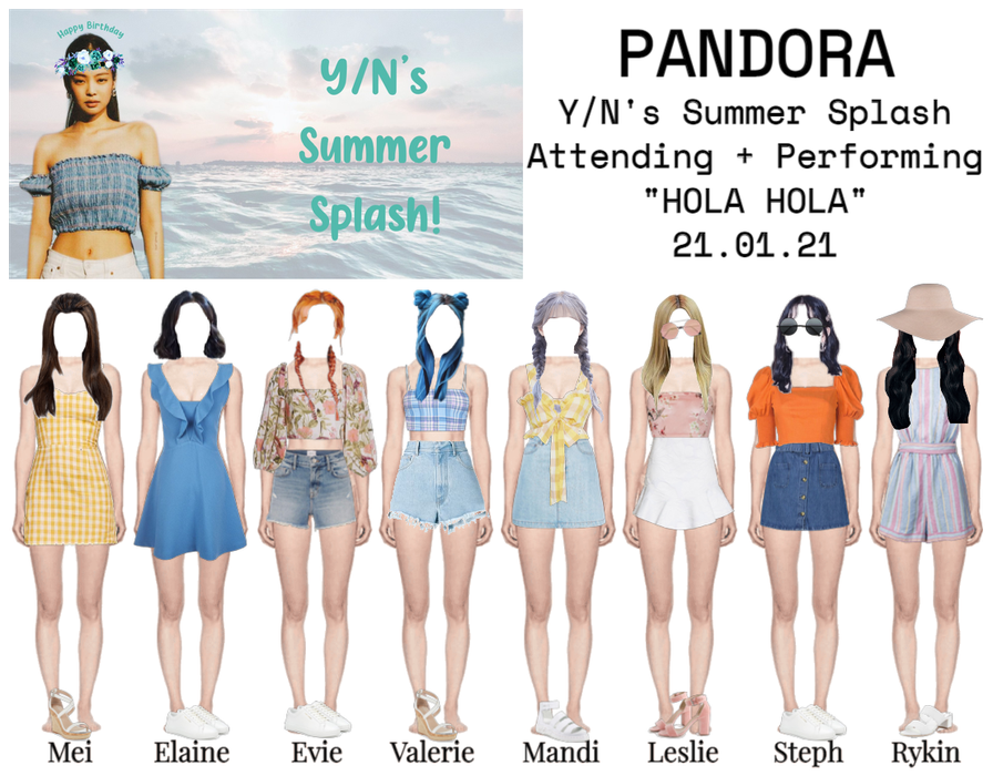 PANDORA at Y/N's Summer Splash