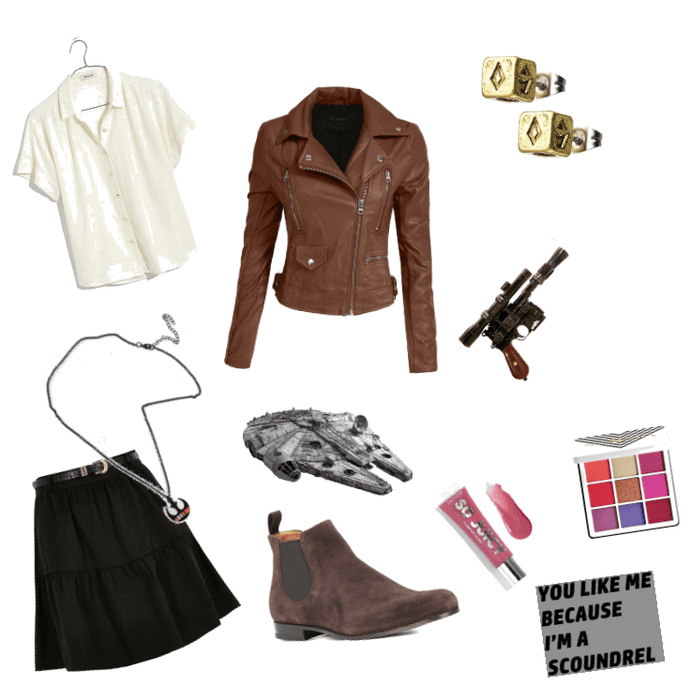 Han Solo outfit for girls