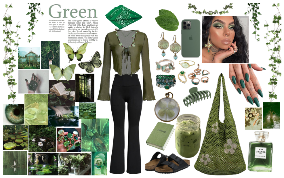 💚💚💚Green Outfit💚💚💚