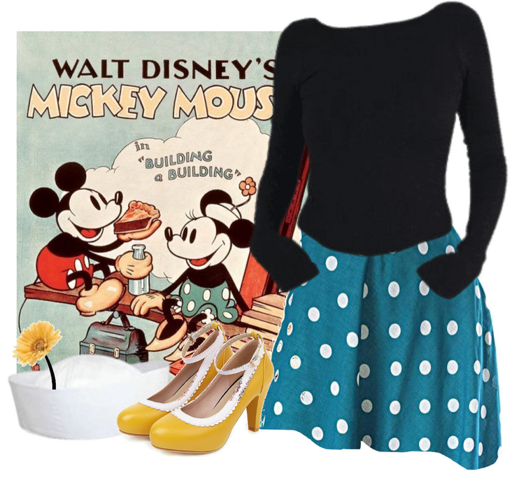 Minnie Mouse Casual Cosplay