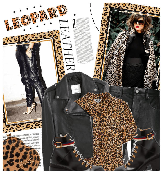 Leopard & Leather Trend