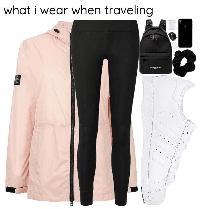 what i wear when traveling