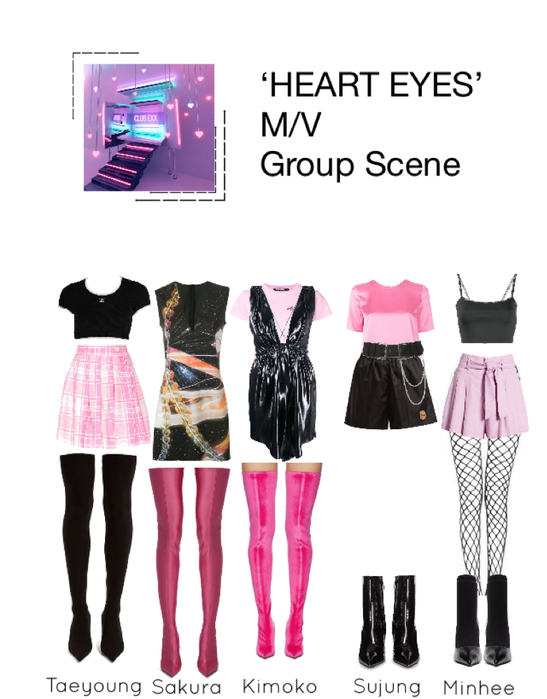 ‘HEART EYES’ M/V - Group Scene