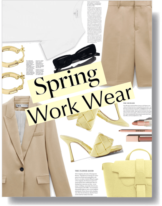 spring workwear 💛