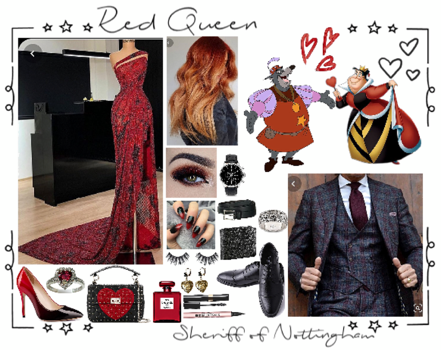 red queen &sheriff of Nottingham
