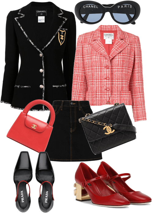 Chanel inspired outfits
