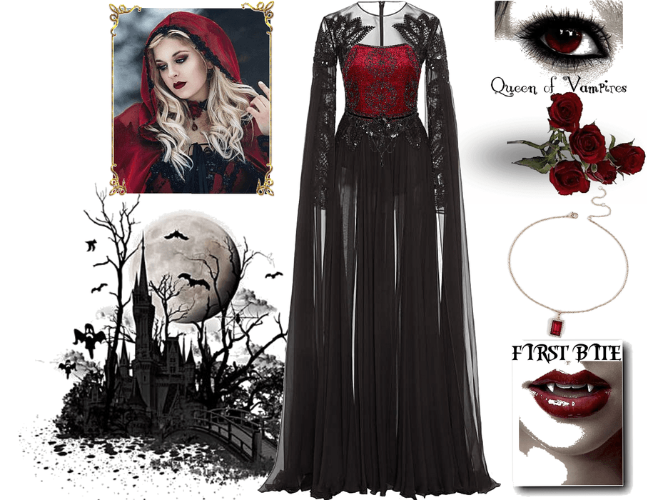 Halloween costume idea : Vampire Queen