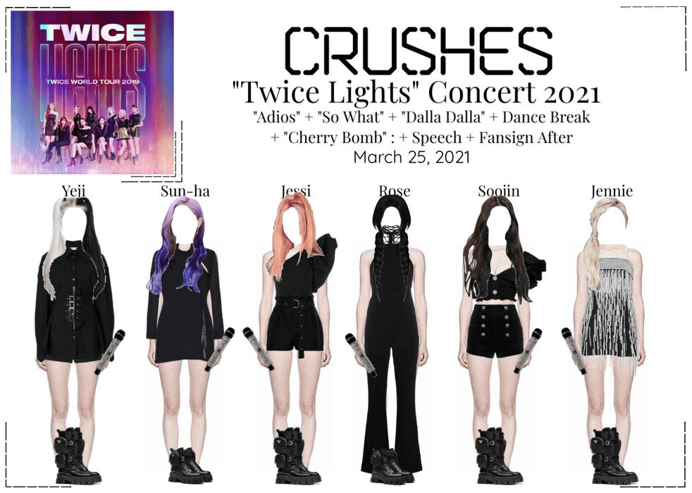Crushes (호감) "Twice Lights" Online Concert 2021