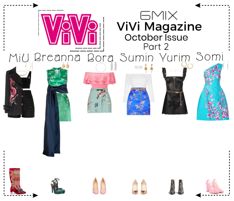 《6mix》ViVi Magazine Photoshoot (Part 2)