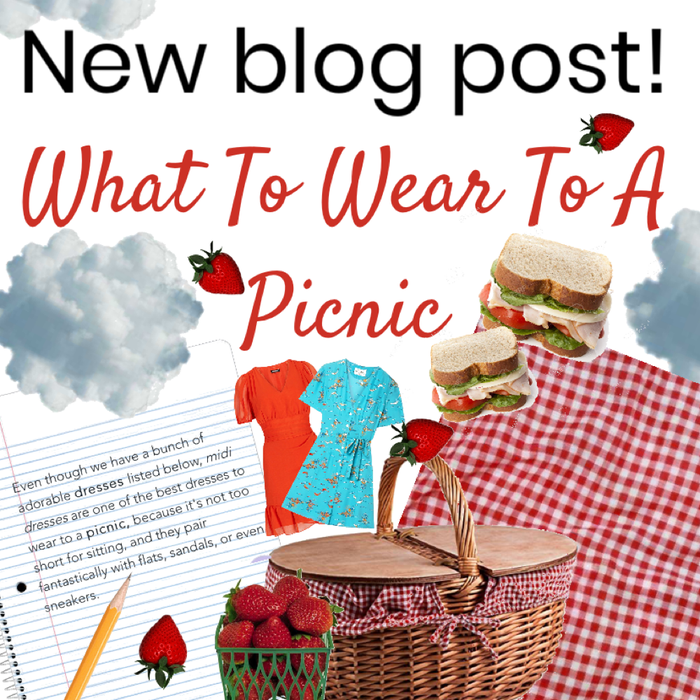 new blog post. picnic dresses .