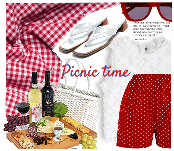 red is for picnic