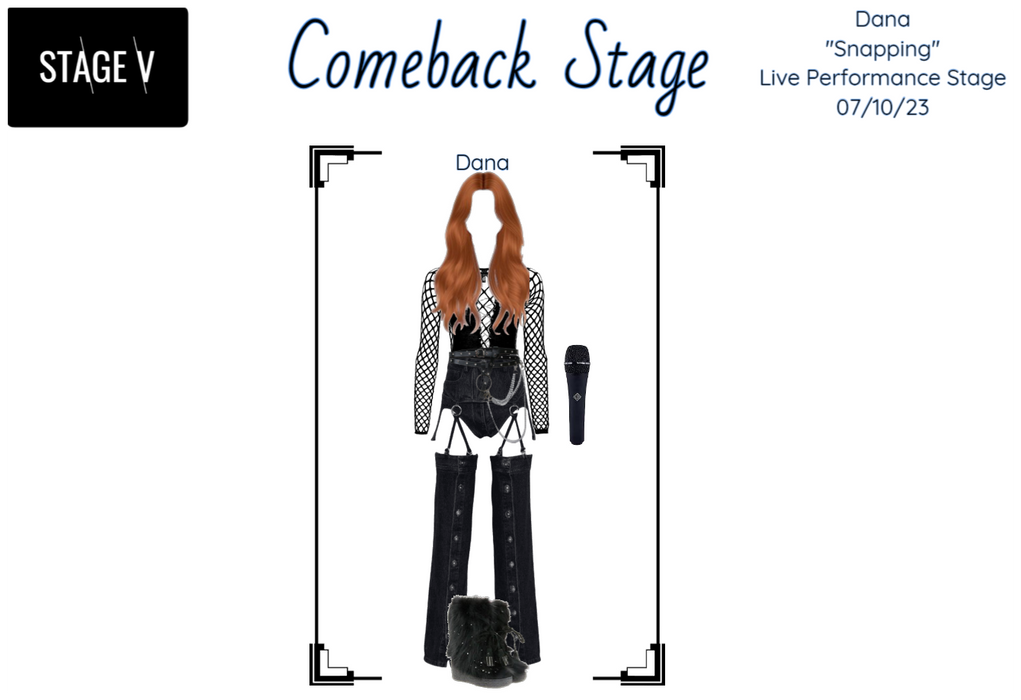 Dana Snapping comeback stage stage v