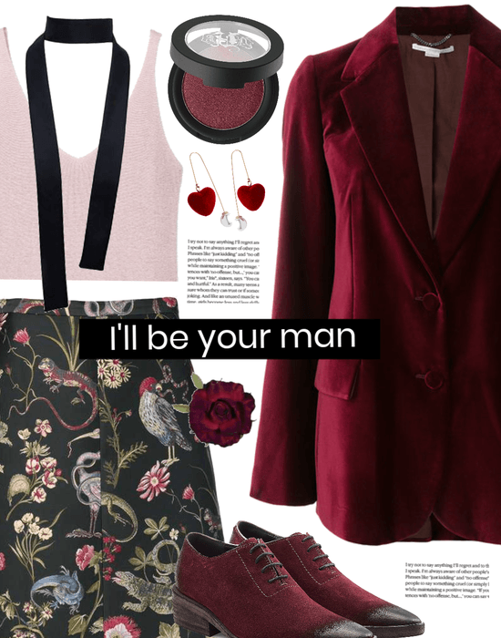 I'll be your man inspired outfit