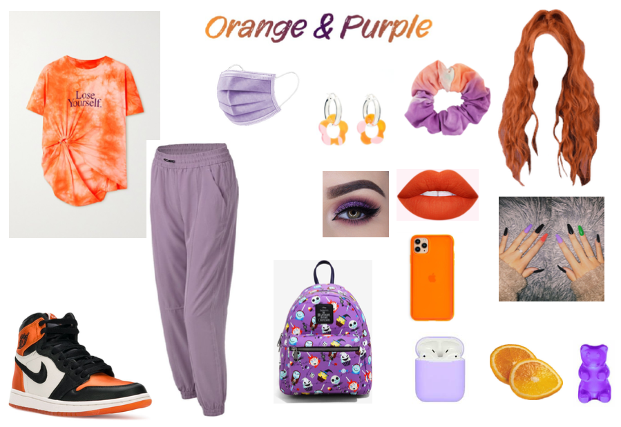 Orange & Purple