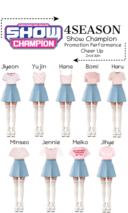 -4SEASON- Show Champion Cheer Up Promotion