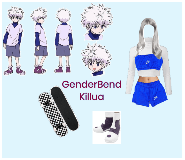 GenderBend Killua from HXH