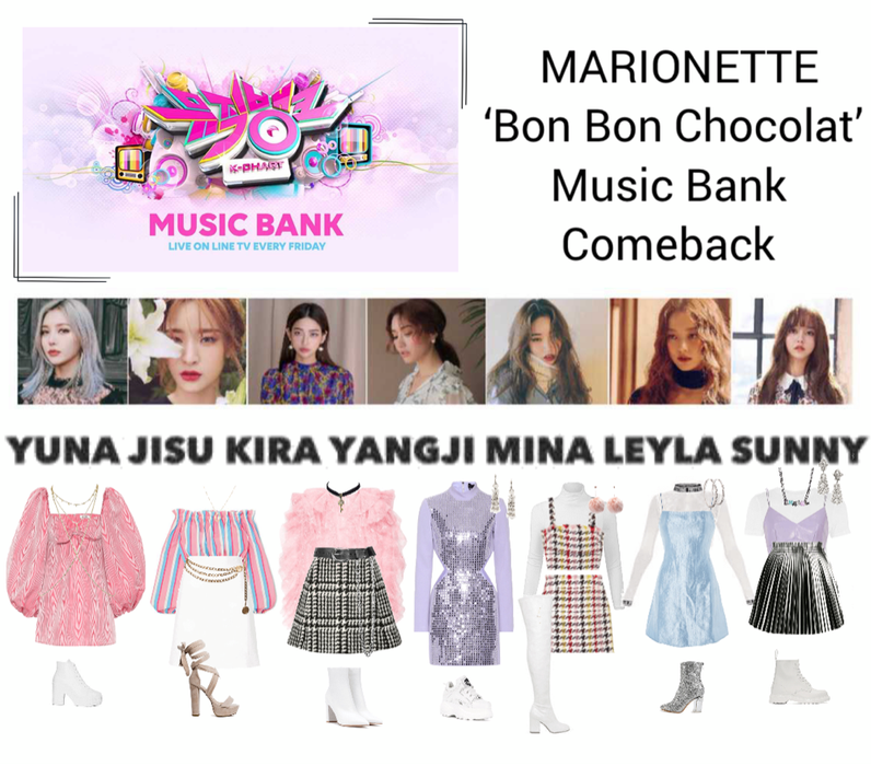{MARIONETTE} ‘Bon Bon Chocolat’ Music Bank Comeback Showcase