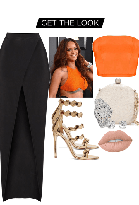 Rihanna inspired prom outfit