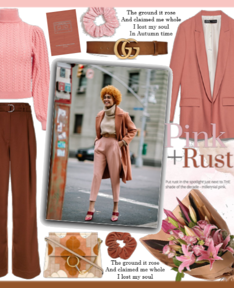Pink + Rust