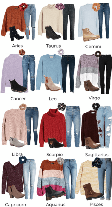 Signs’ Winter Outfits