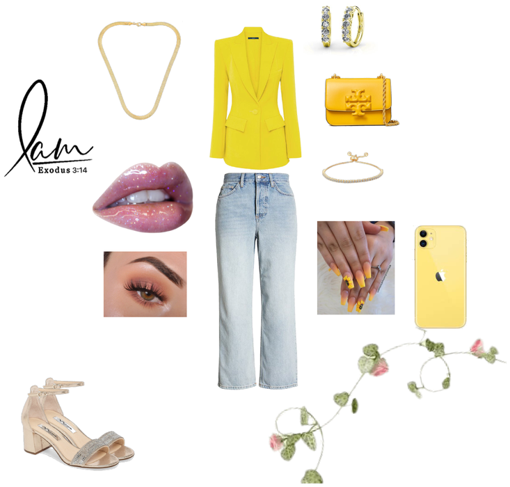Yellow Look (based by Sofia Vergara)
