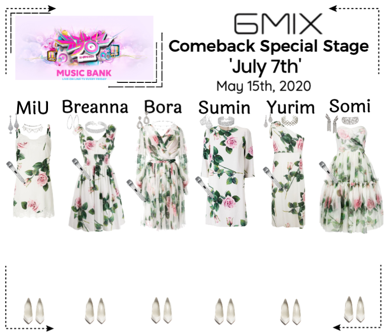 《6mix》Music Bank Comeback Special Stage