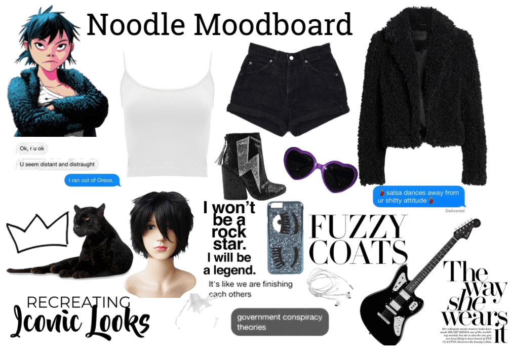 Noodle Mood board