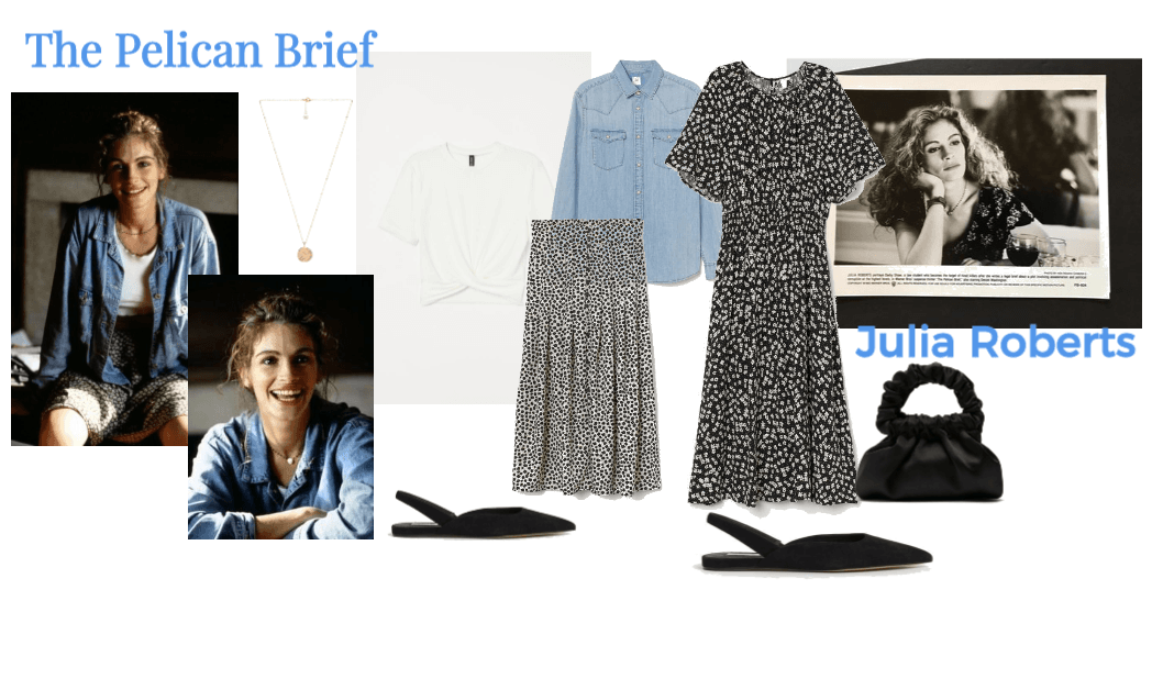 Movie outfit| The Pelican Brief | Julia Roberts