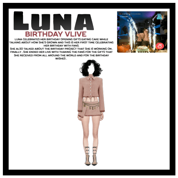 LUNA'S BIRTHDAY VLIVE