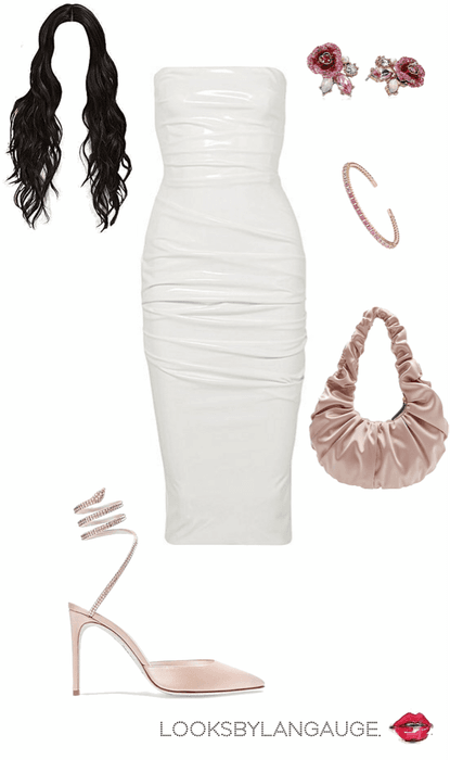 lil white dress