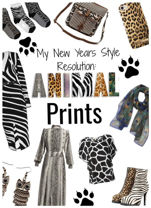 New years style resolution: Add Animal Prints!