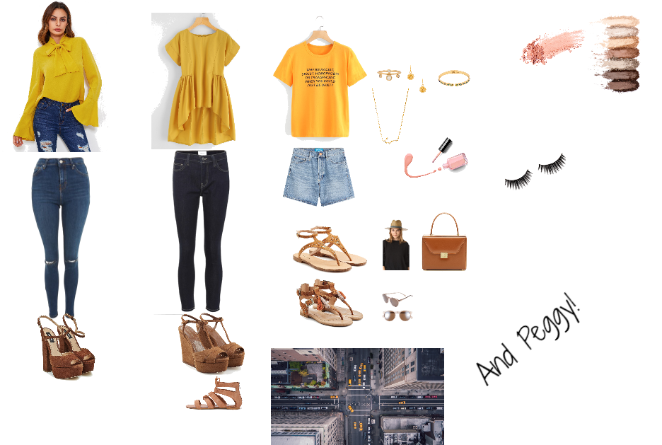And Peggy Inspired outfits
