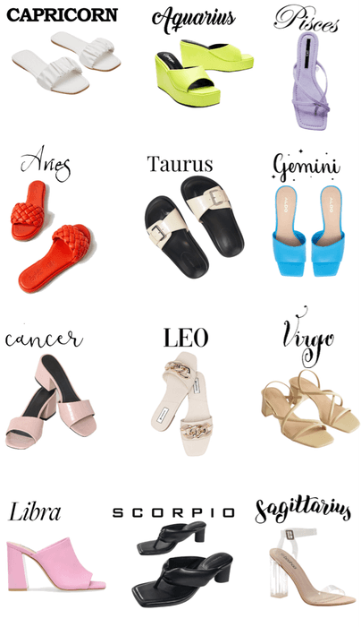 zodiac spring/ summer shoes