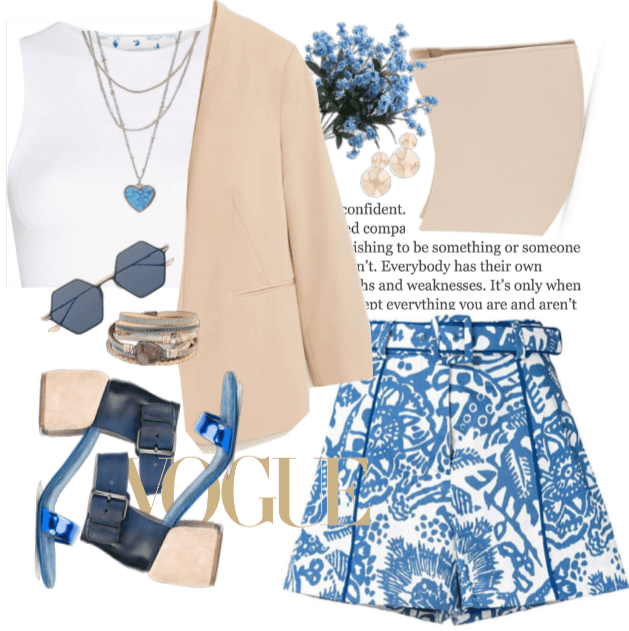 Naturel Style with blue