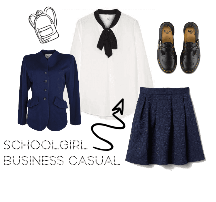 Schoolgirl Business Casual