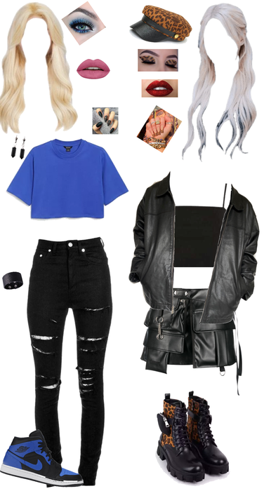 recreating my old Polyvore outfits pt1