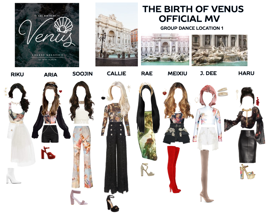 THE BIRTH OF VENUS - Group Dance 1