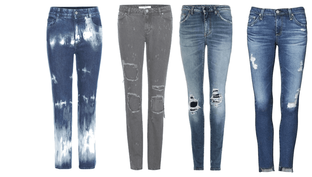 Patterened Jeans