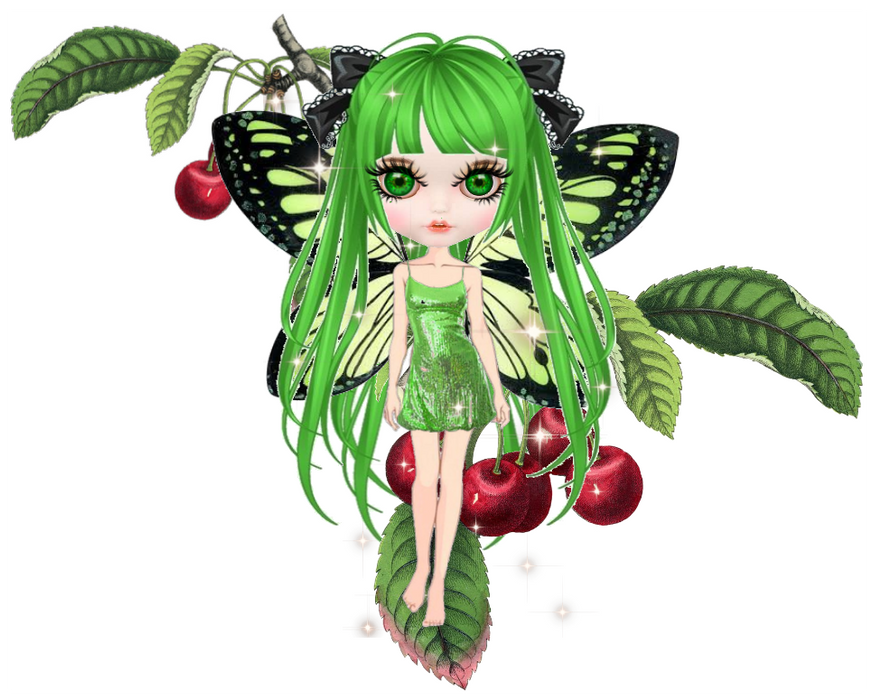 Fairy Of The Cherry Tree