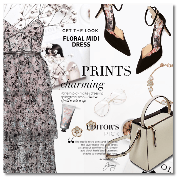 Spring Midi Dress: Prints Charming