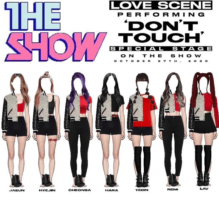 LOVE SCENE | 201027 THE SHOW SPECIAL STAGE | ‘DON’T TOUCH’