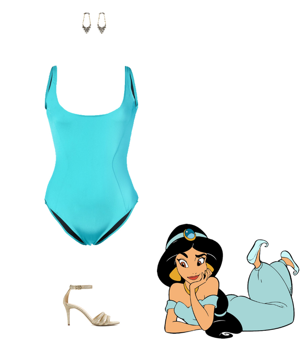 Jasmine Inspired Beach Outfit