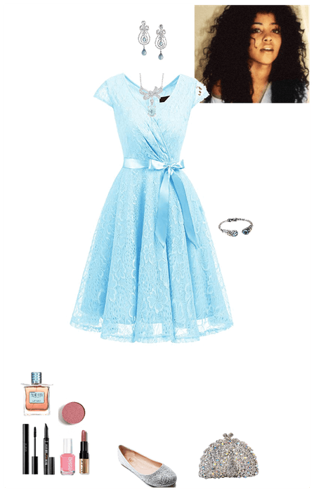 blue topaz dress (Aoife)