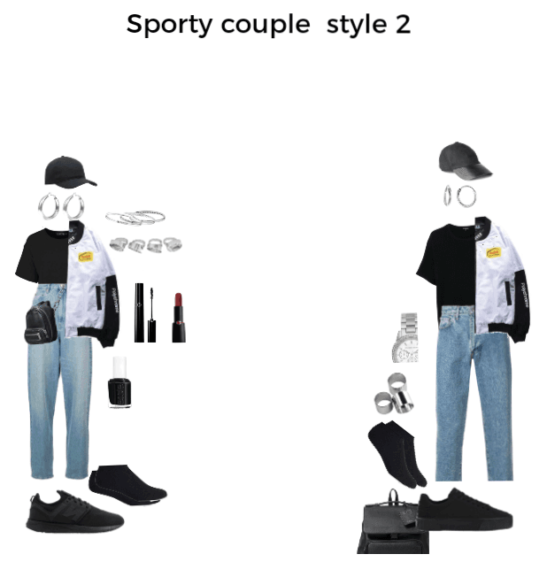 Sporty couple style 2 by Giada Orlando 2019