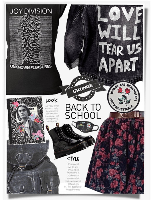 Rebel Spirit: Grunge Back To School Style
