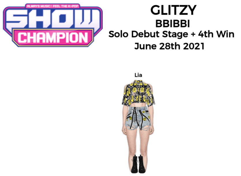 GLITZY (화려한) Lia Show Champion