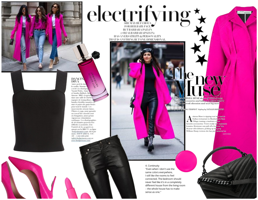 electric pink