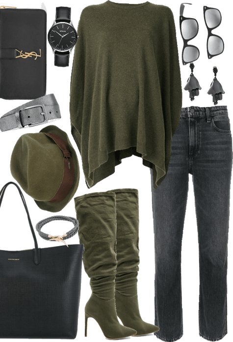 Olive outfit